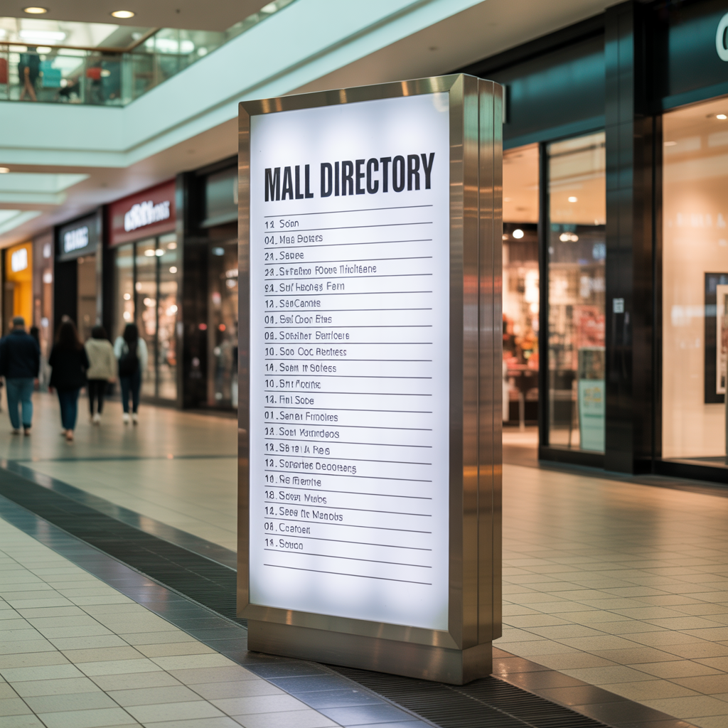 Backlit Film - Illuminated Display